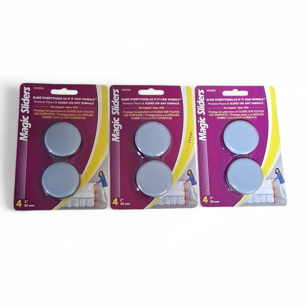 Magic Sliders Round Furniture Sliders
